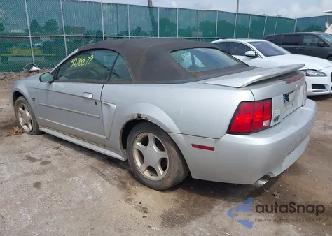 2000 Ford Mustang Gt из США, поврежденный, VIN 1FAFP45X8YF282373